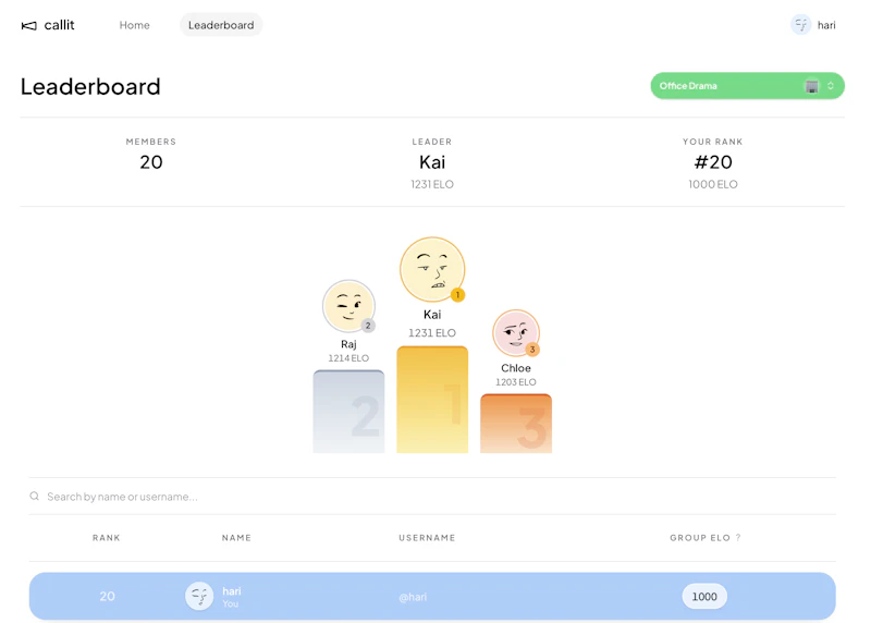 callit.world screenshot 4