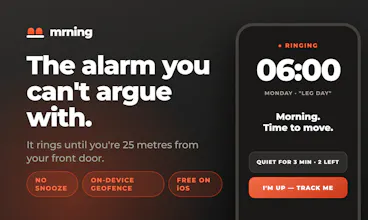 mrning app gallery image