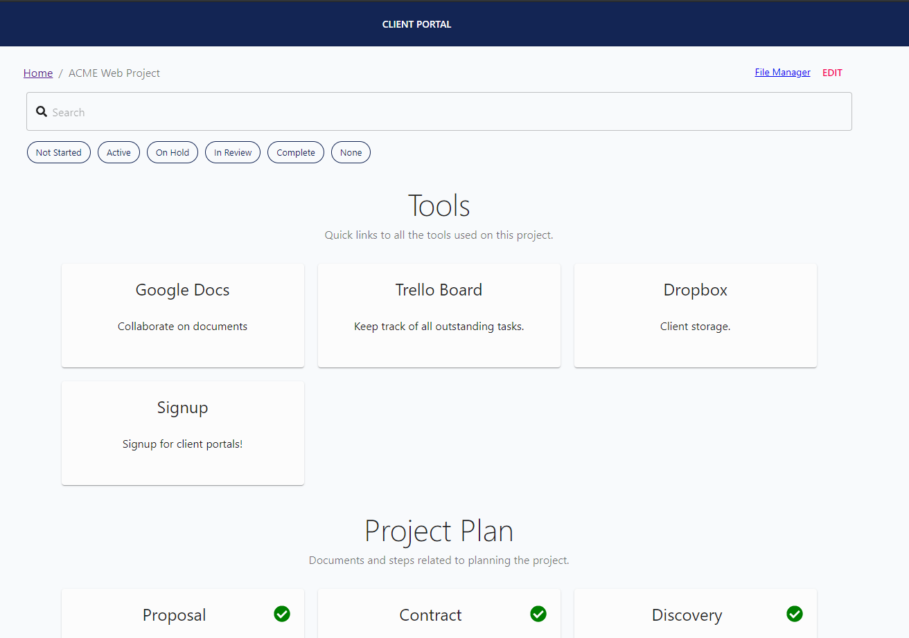 Client Portals gallery image