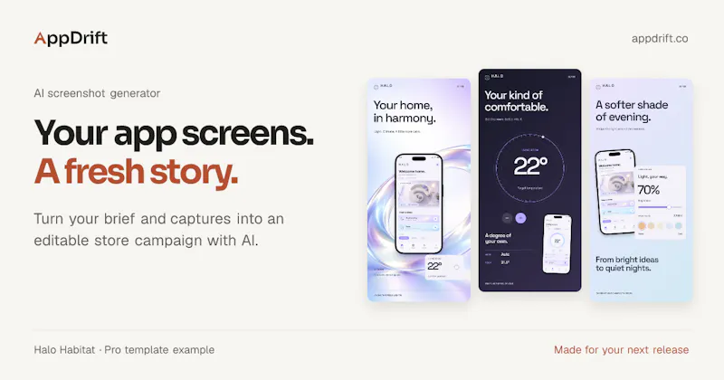 AppDrift Screenshot Studio screenshot 2