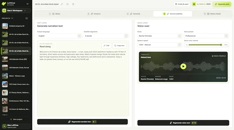 LoftCue Studio screenshot 6