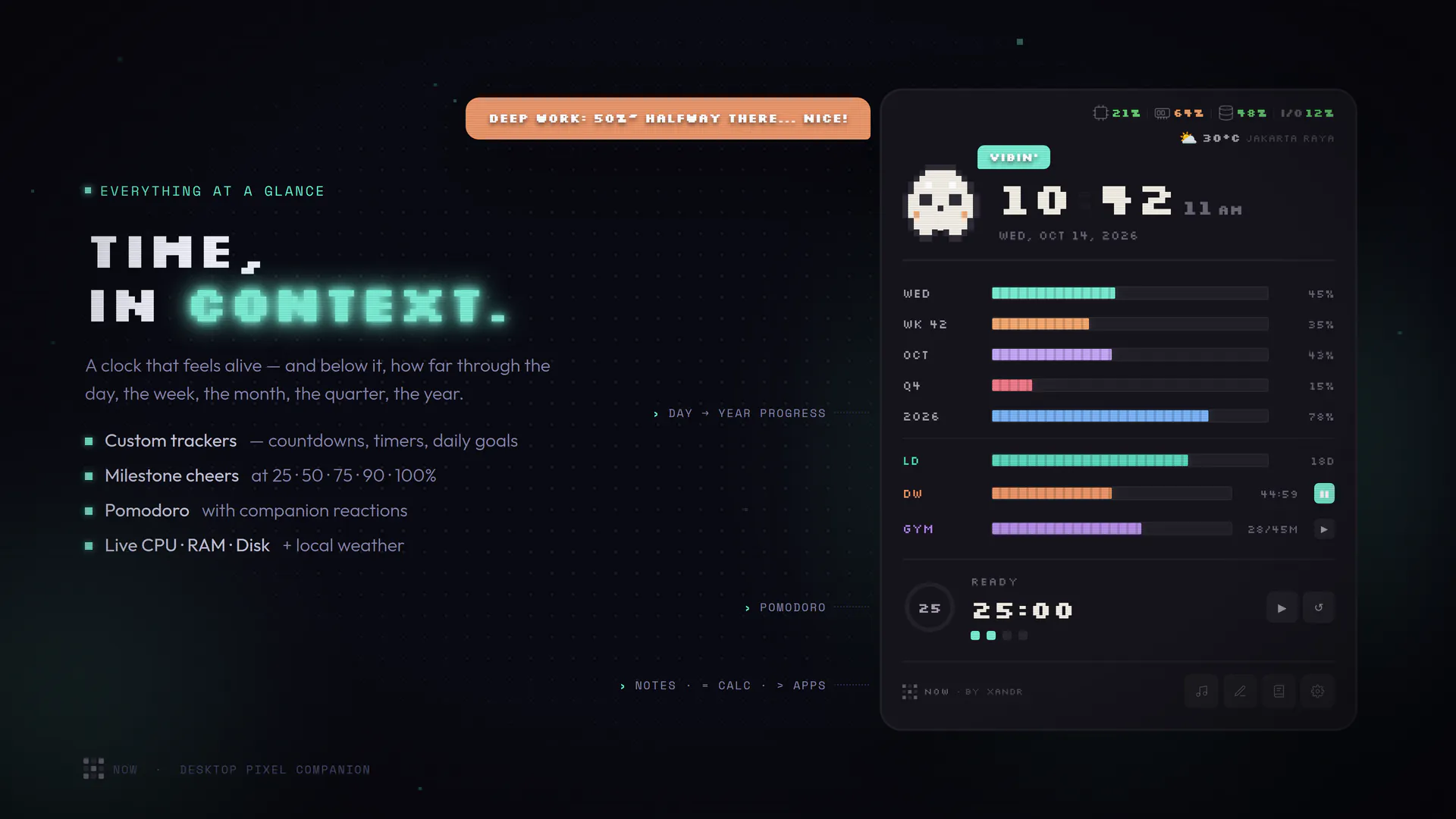 Now - Your Desktop Pixel Companion gallery image