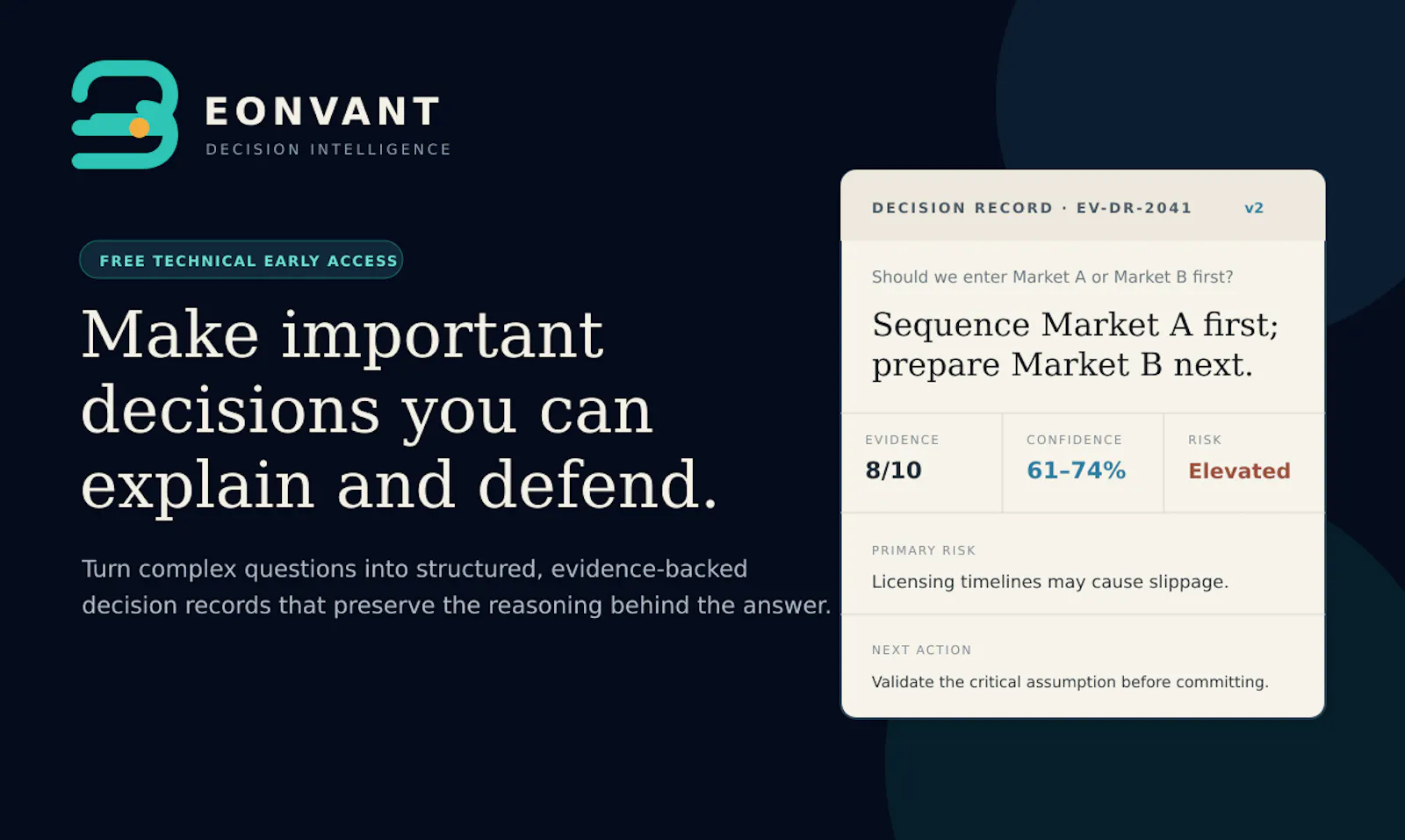 EONVANT screenshot 1