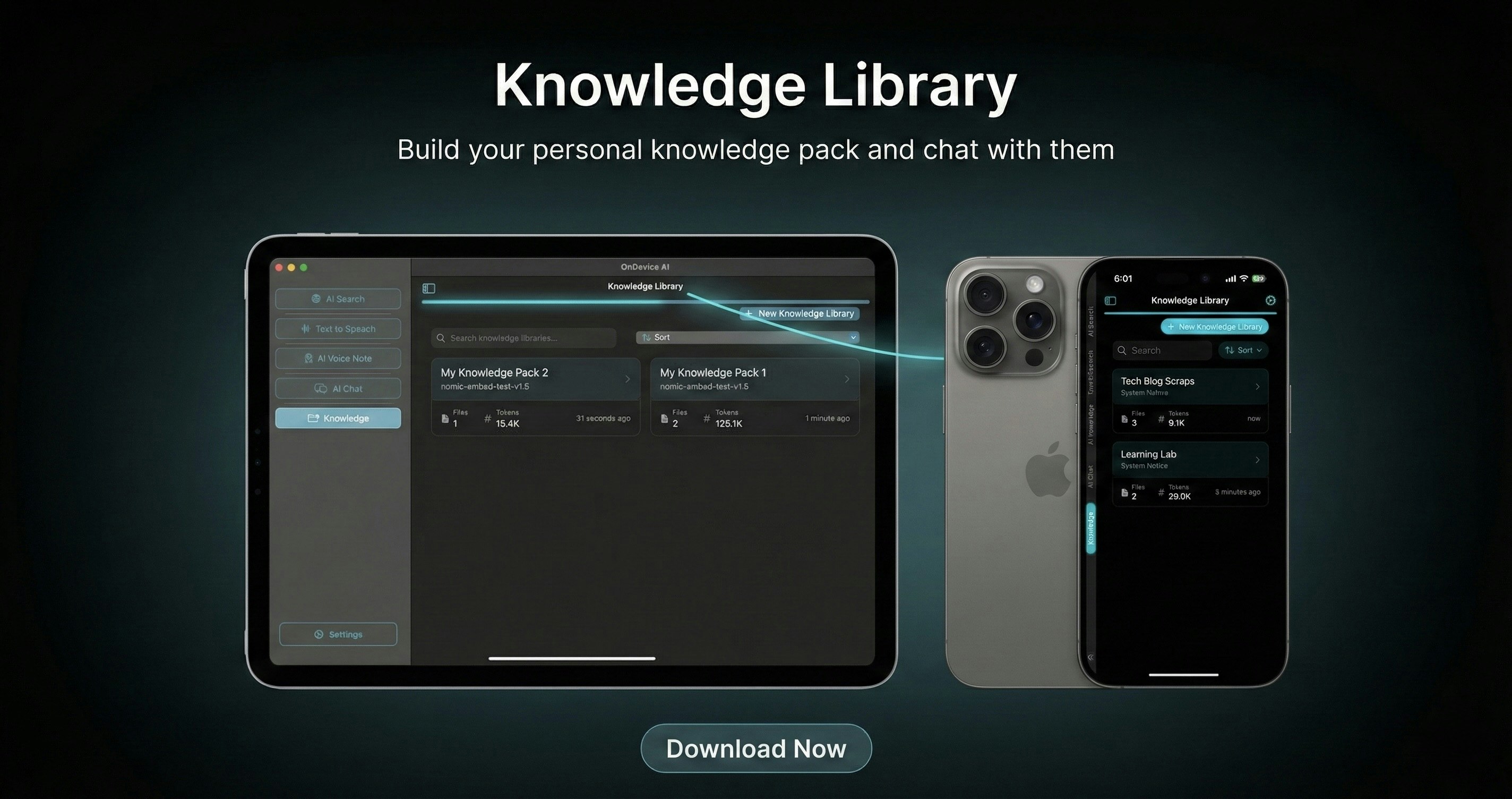OnDevice AI: Private Knowledge Libraries gallery image