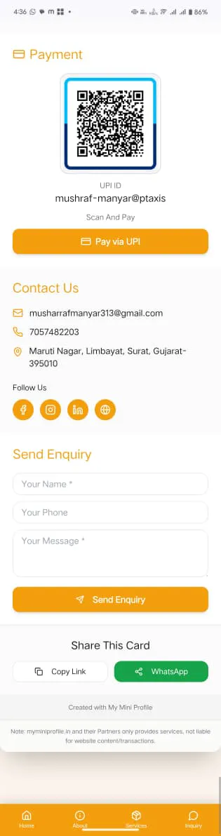 My Mini Profile 截图 3