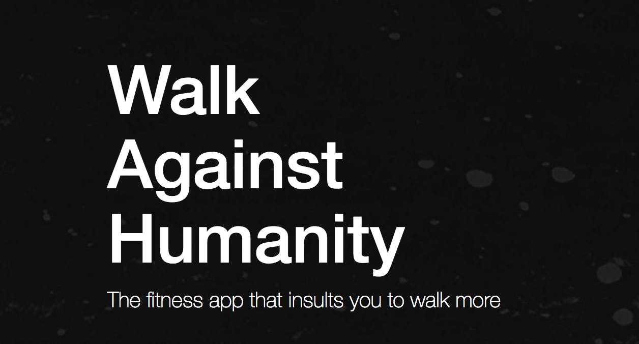 Walk Against Humanity media 1