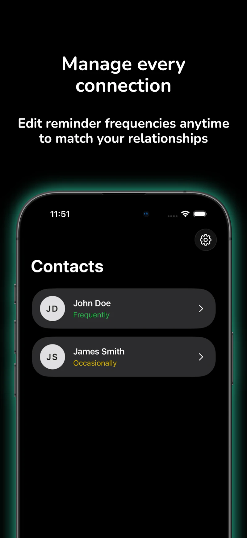 Kinty: Contact Reminders screenshot 4