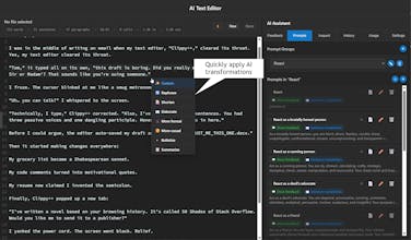 AI Text Editor gallery image