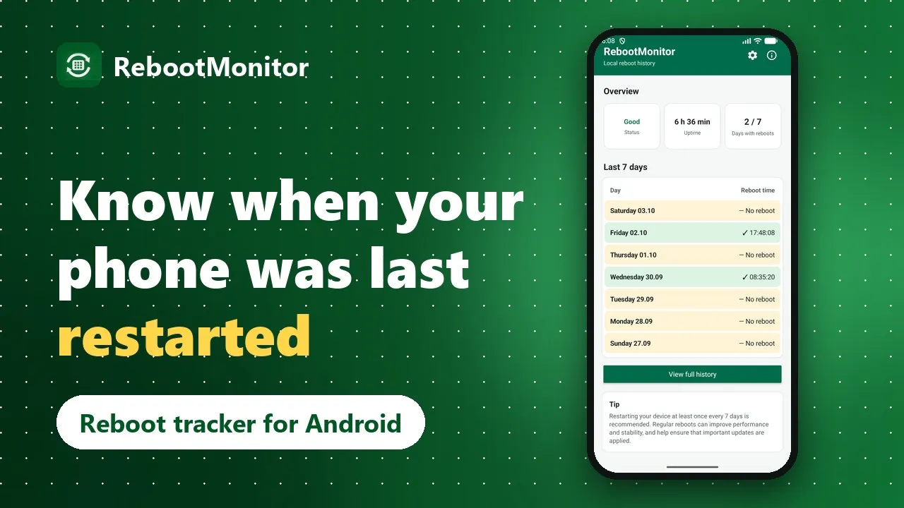 RebootMonitor gallery image
