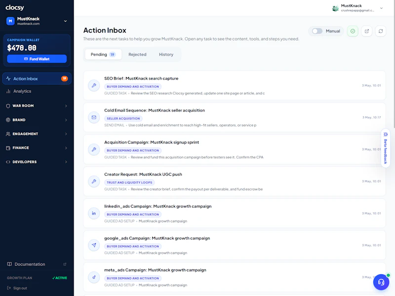Clocsy screenshot 4