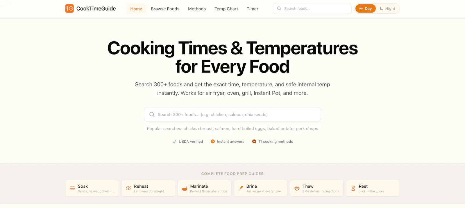 CookTimeGuide screenshot 2