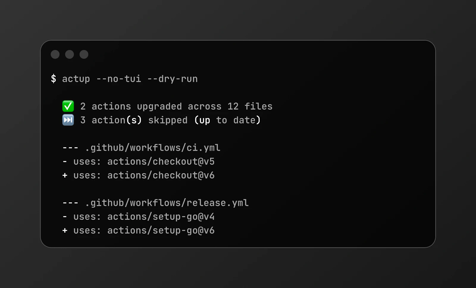 actup screenshot 2