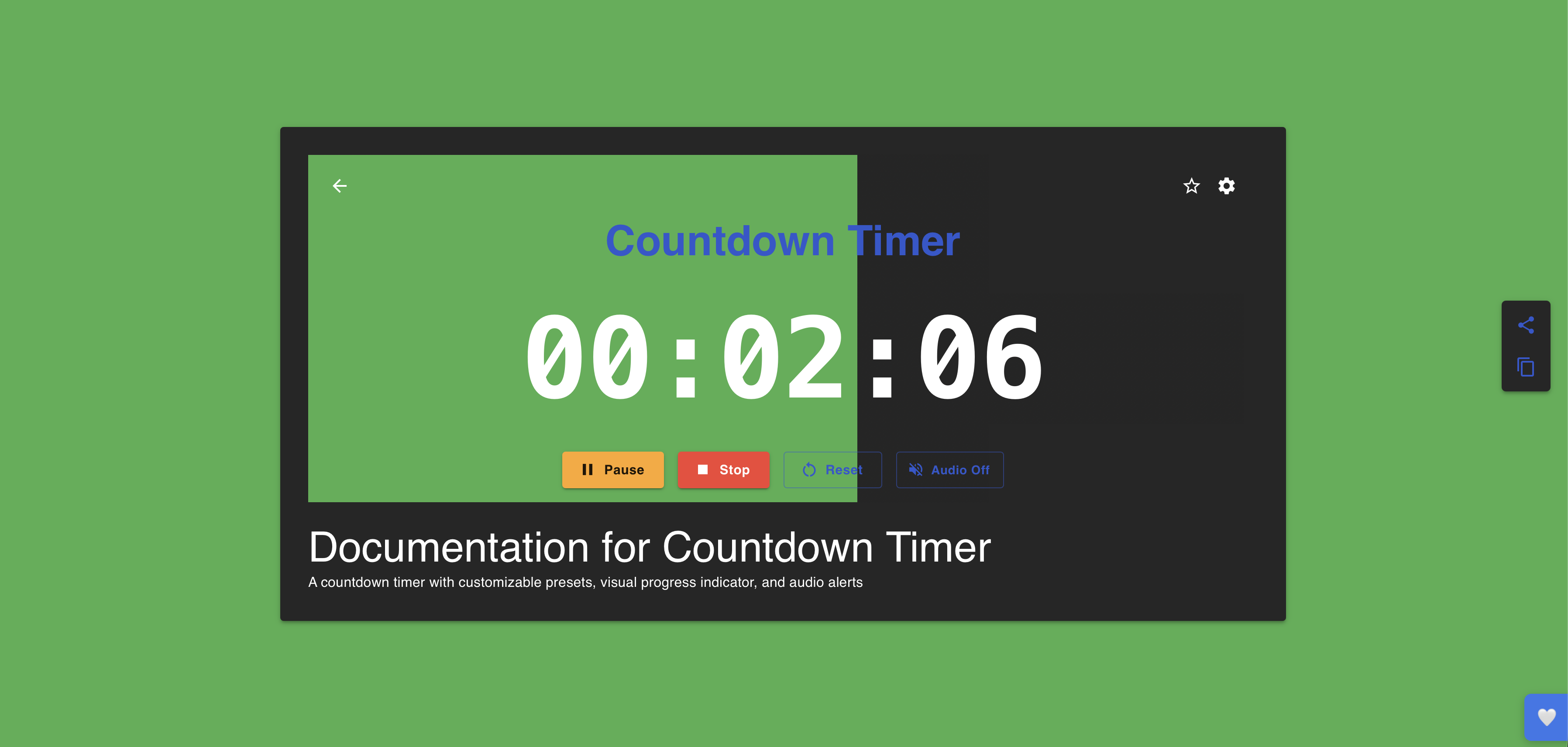 Média Minuteur - Restez concentré avec une minuterie agile simple et élégante 1