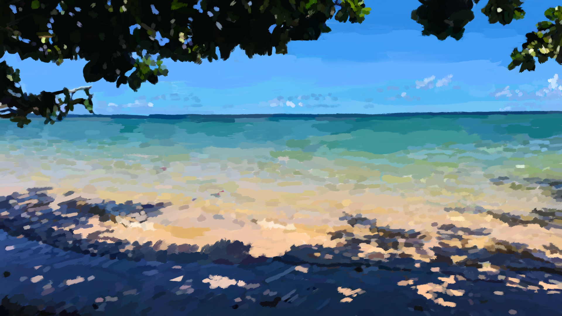 Hand Painted Zoom Backgrounds for Biden gallery image