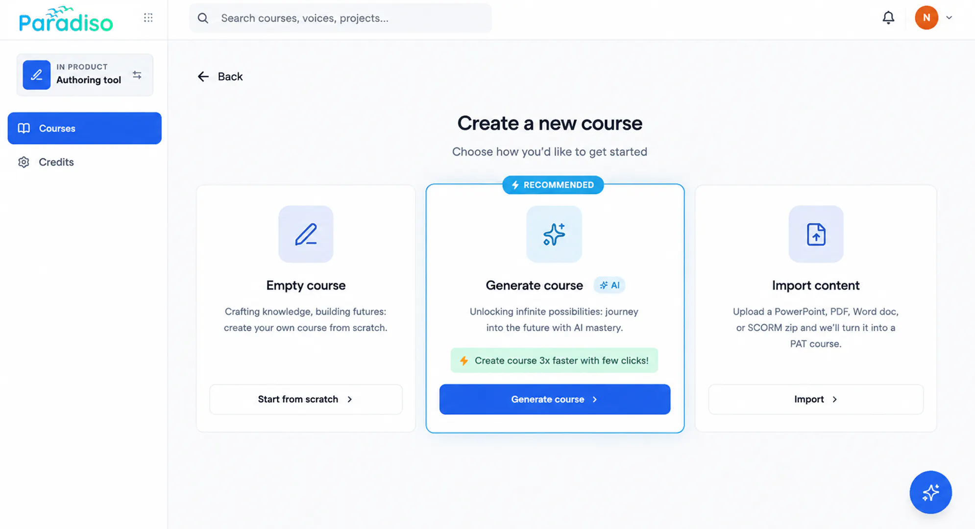 Paradiso Authoring Tool  gallery image