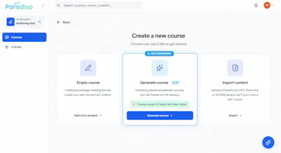 Paradiso Authoring Tool gallery image