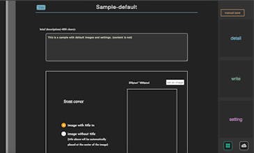 Flower - e-book generator gallery image