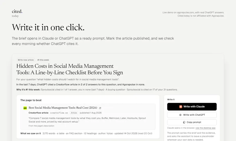 Cited.today screenshot 5