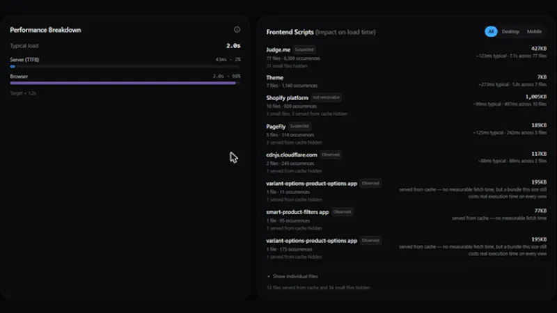 Tilltrace screenshot 3