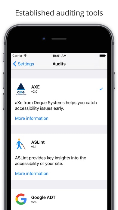 Mobile Web Accessibility Checker gallery image