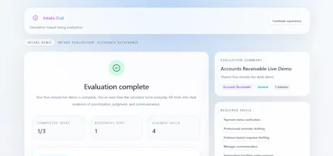 Intake Eval gallery image