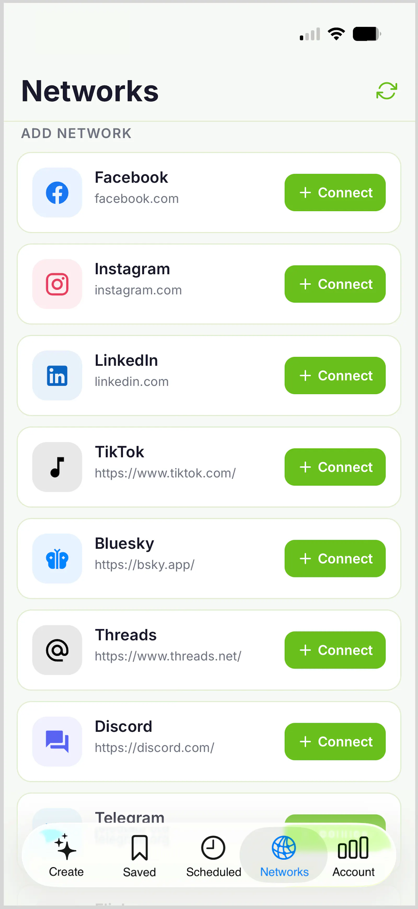 Mobile Social Media Publishing on the Go screenshot 8