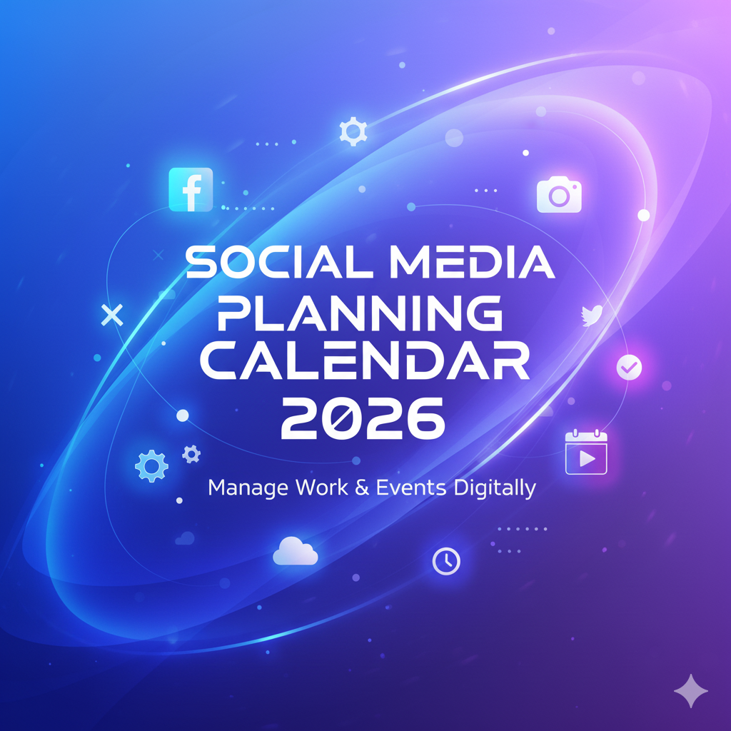 Social Media Planning Calendar 2026 gallery image