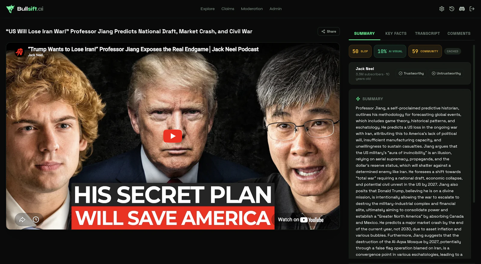 Bullsift screenshot 3