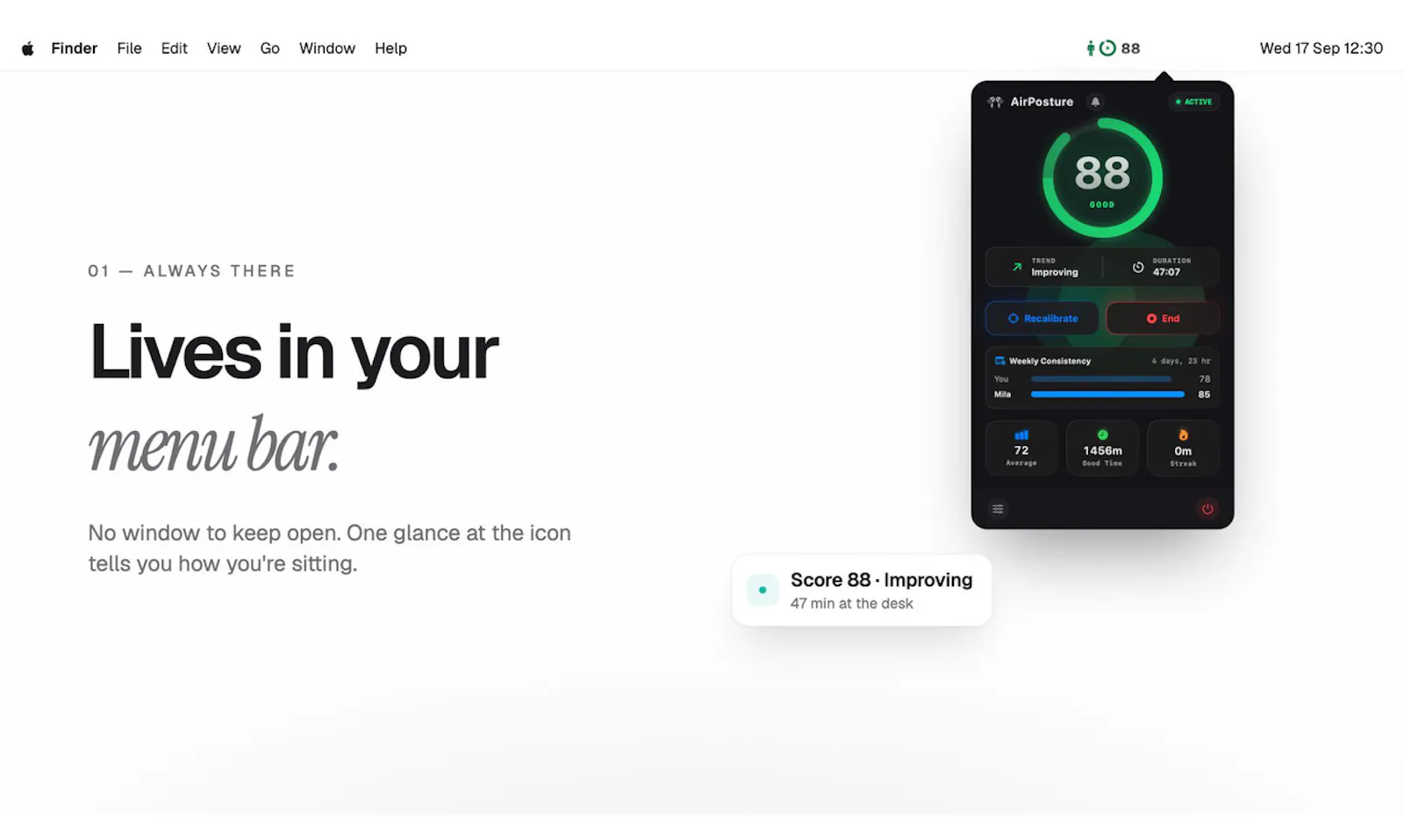 AirPosture screenshot 4