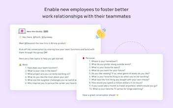 New Hire Buddy for Slack gallery image
