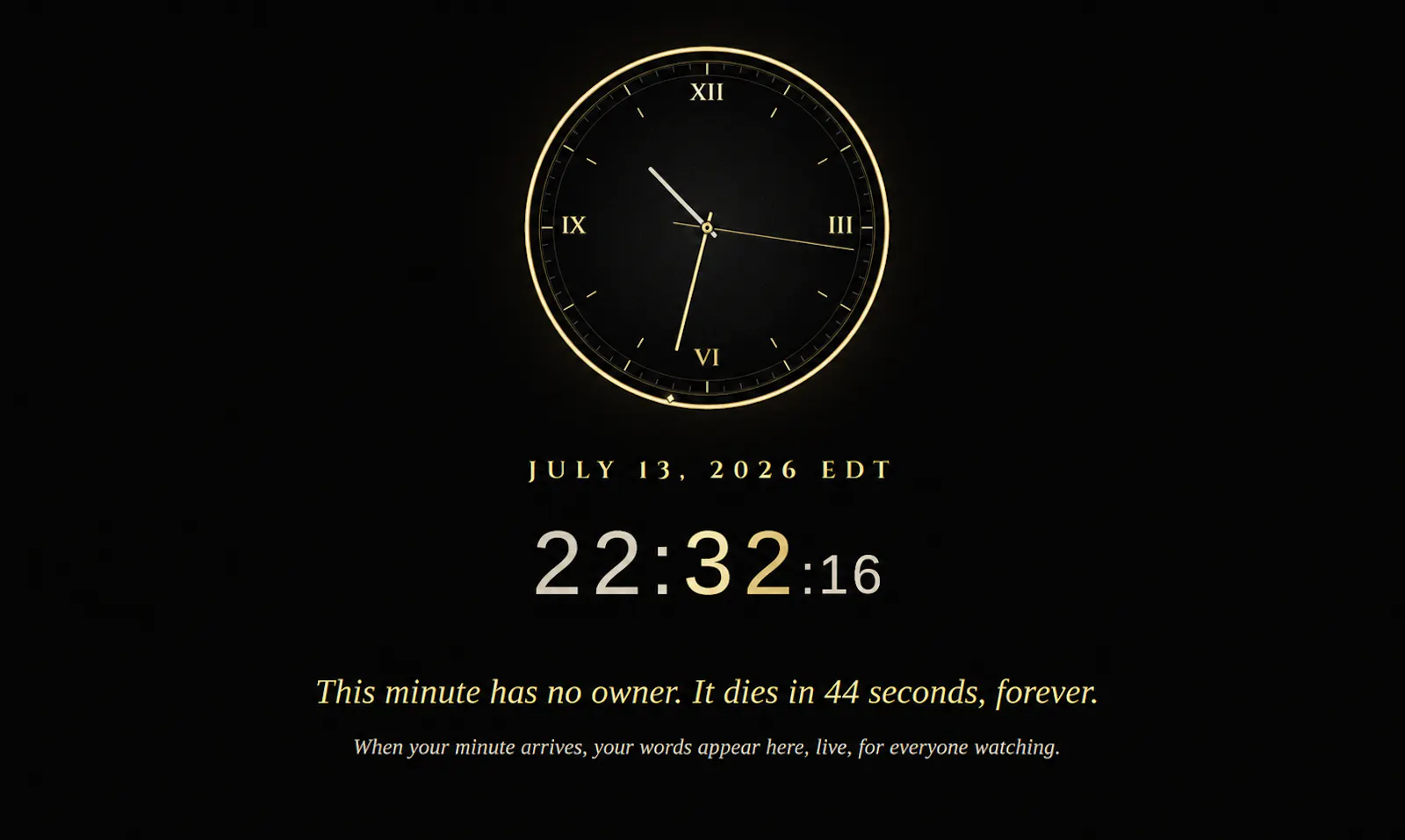 THE MINUTE screenshot 2
