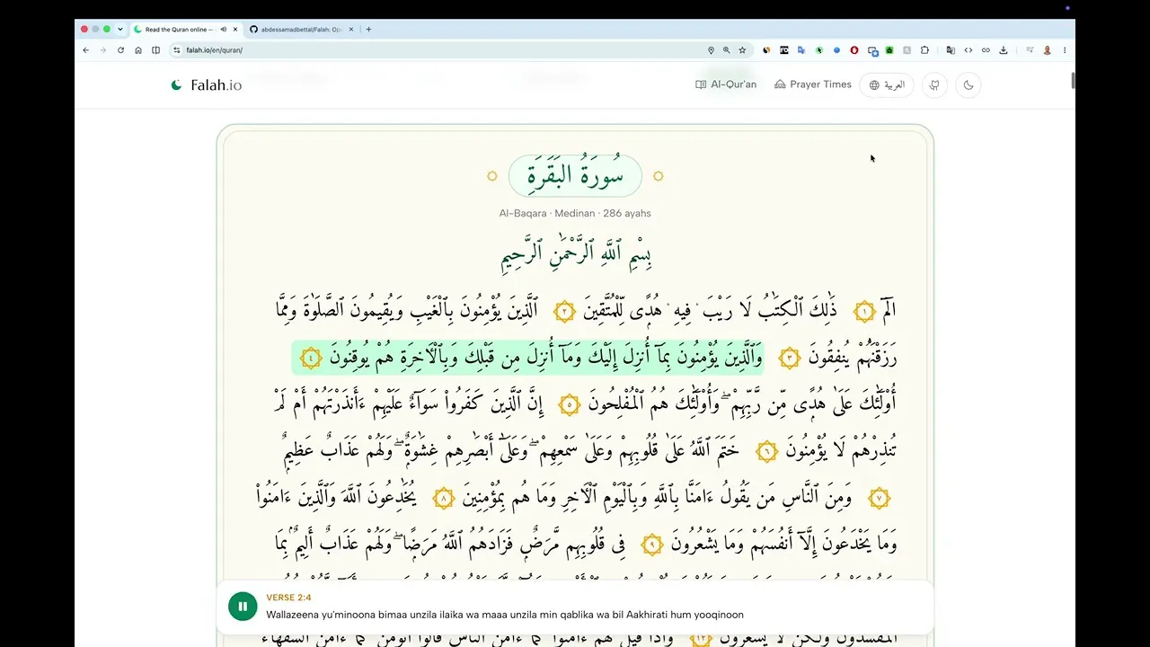 Falah.io — Open-Source Islamic Platform gallery image