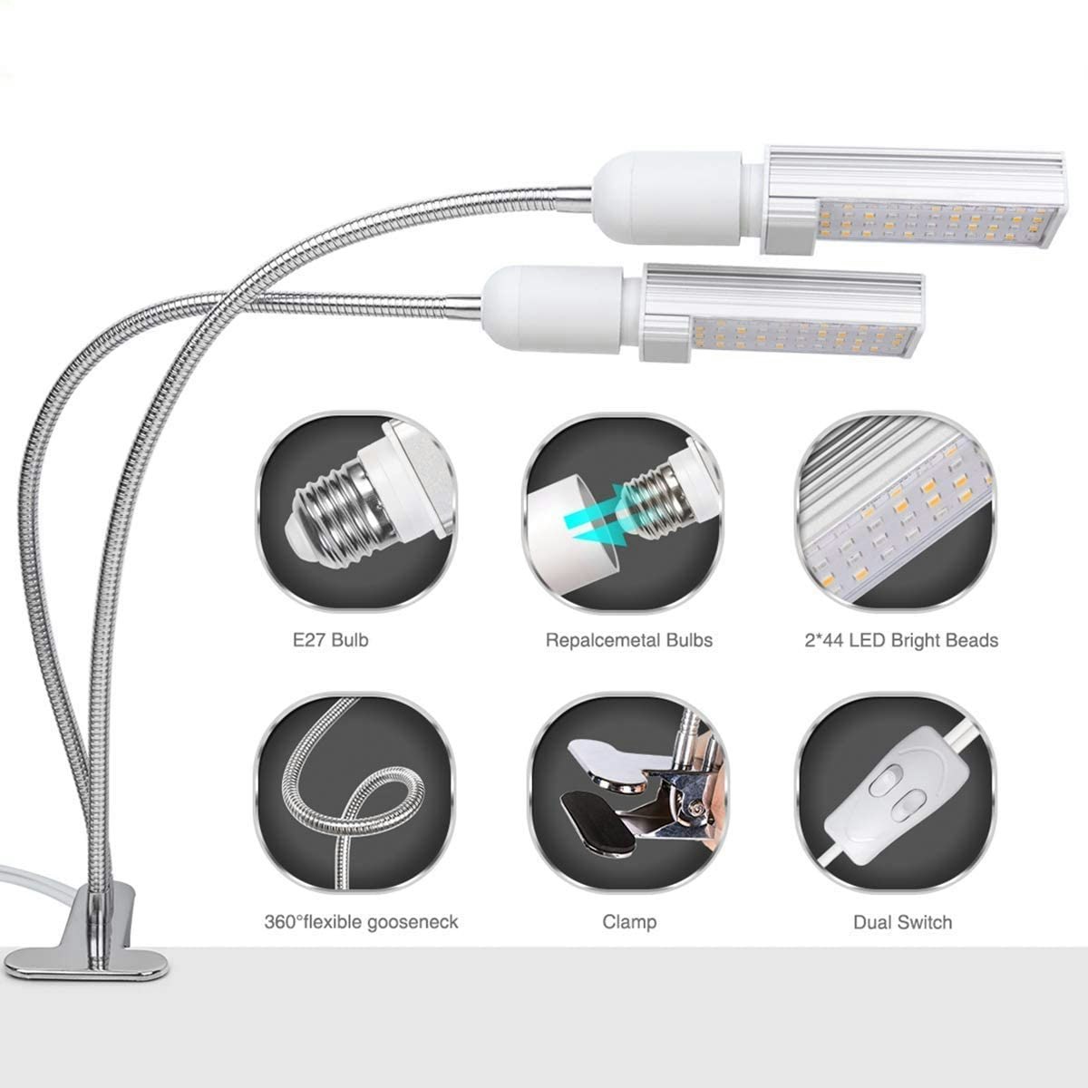 45w LED grow Light for Indoor Plants gallery image