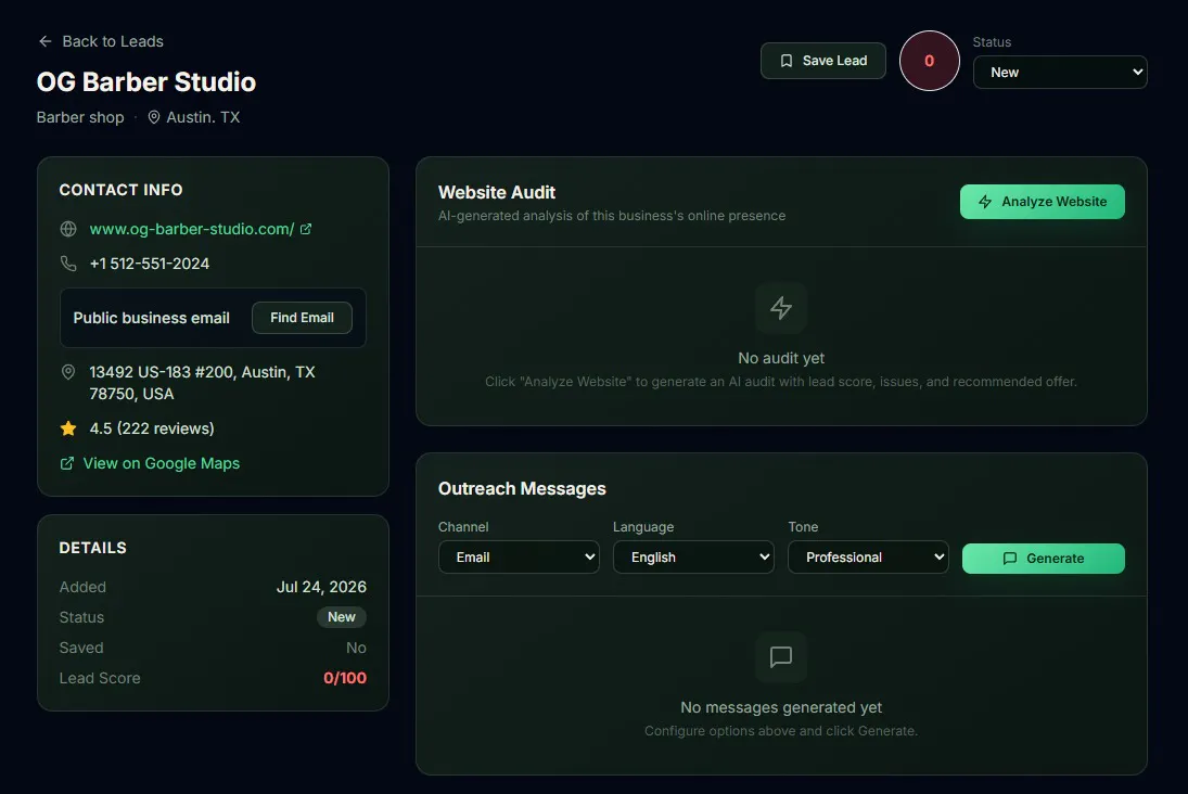 LeadScope AI gallery image