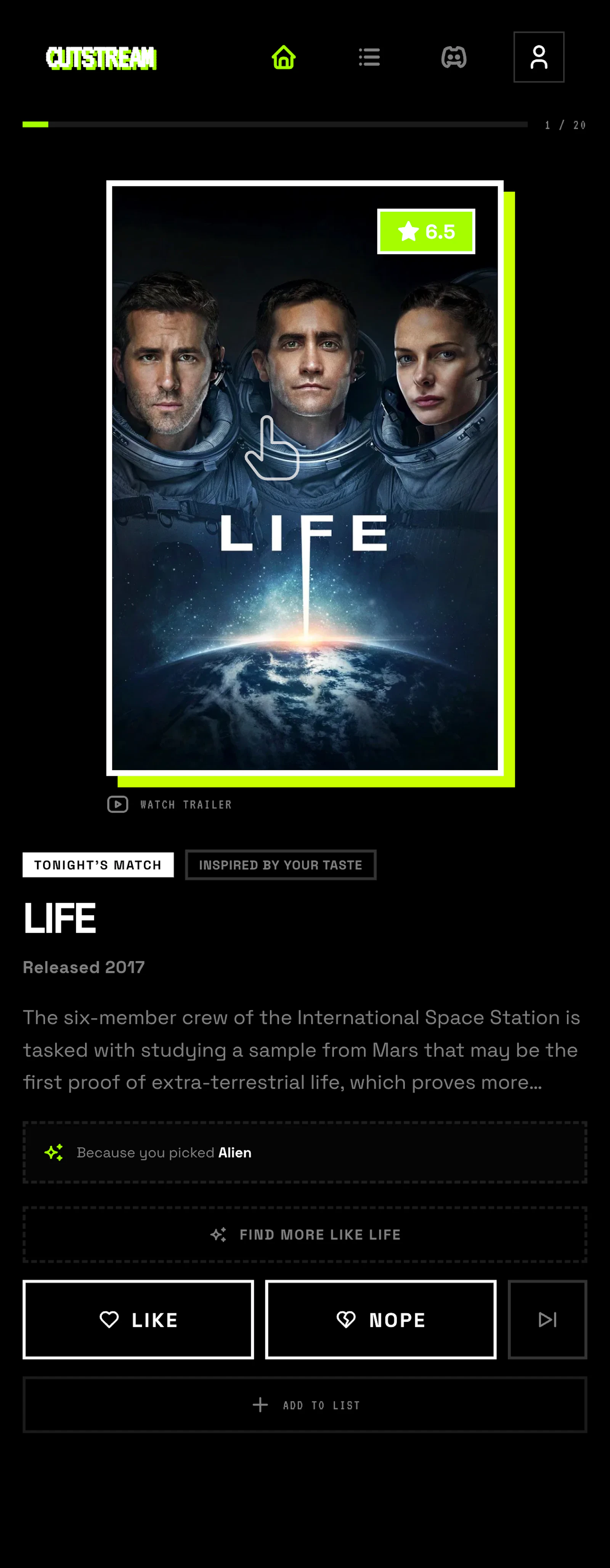 CutStream screenshot 2
