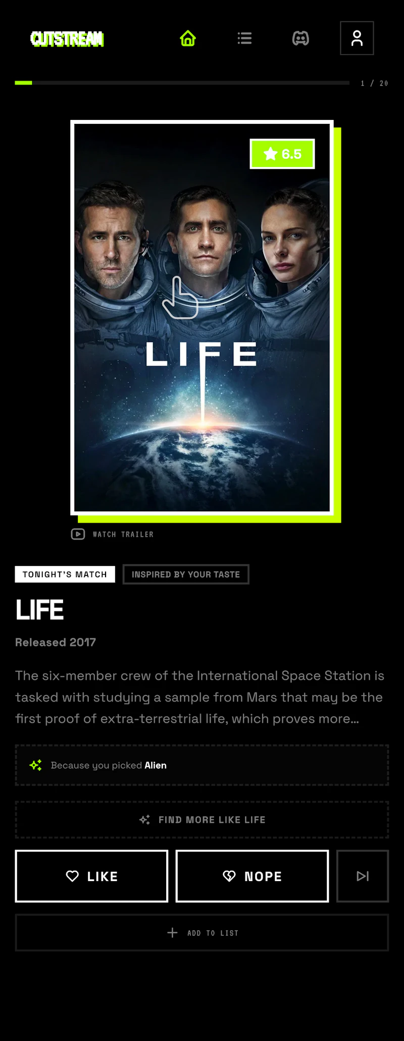 CutStream screenshot 2