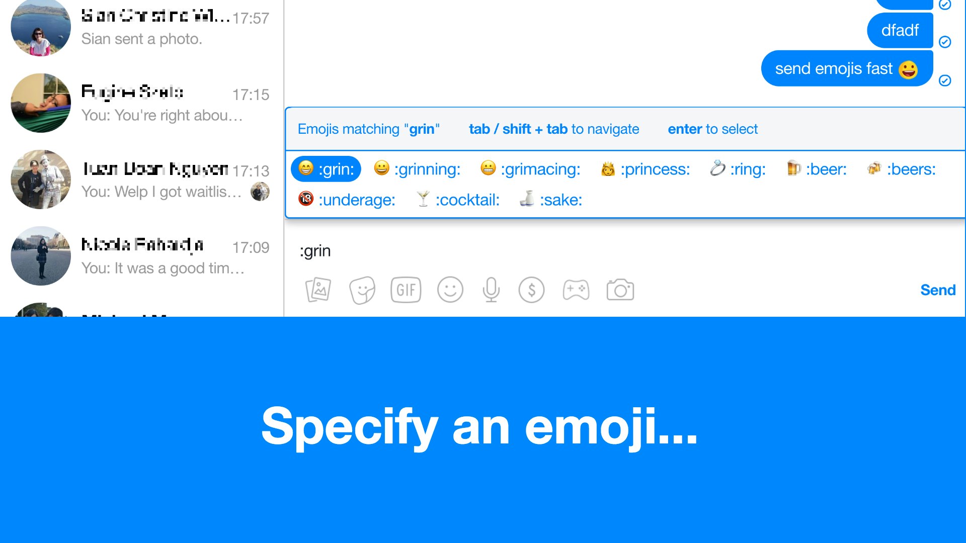 EmojiBar for FB Messenger gallery image