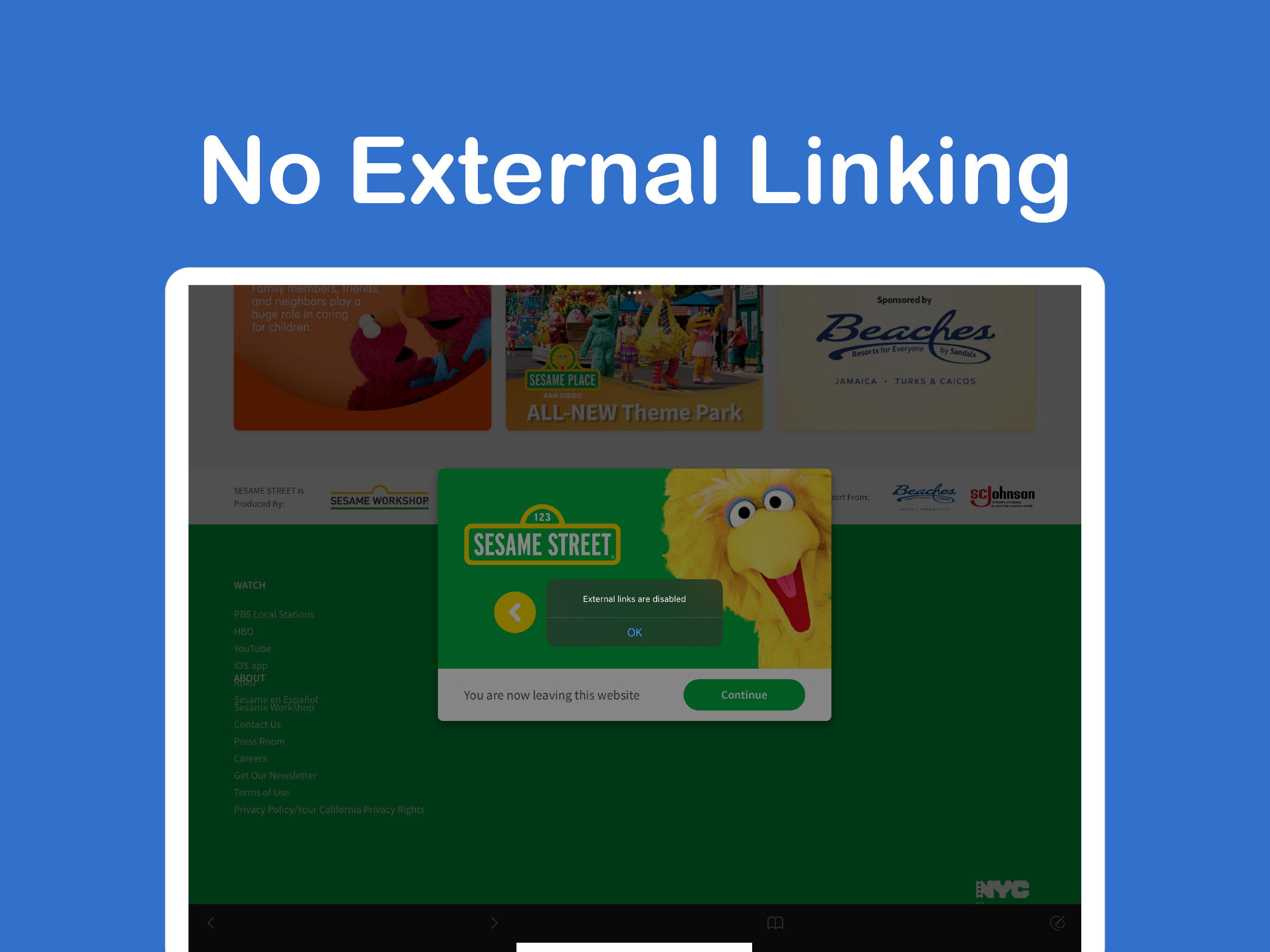 Media Pelayar Kinder (aplikasi iOS) - Pelayaran web yang selamat untuk kanak -kanak 3