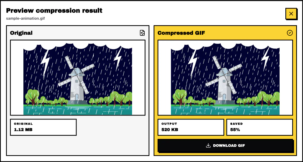 GIF Compressor gallery image