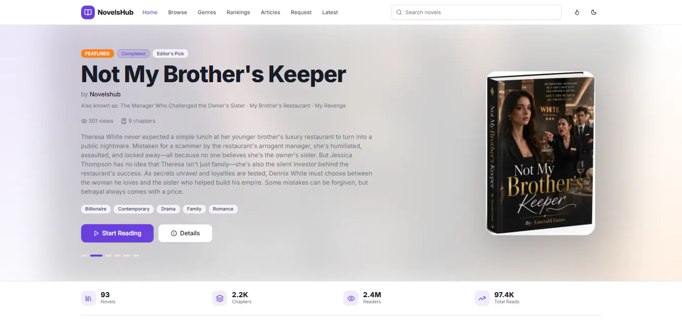NovelsHub gallery image