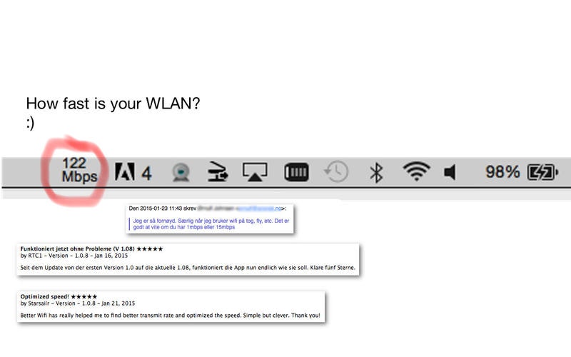 Better Wifi mac menu gallery image