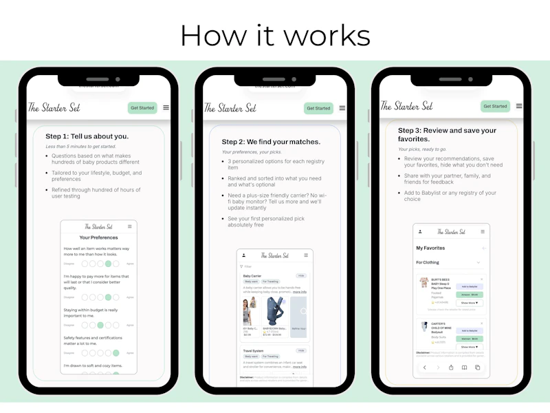 The Starter Set | AI Baby Registry Help screenshot 3