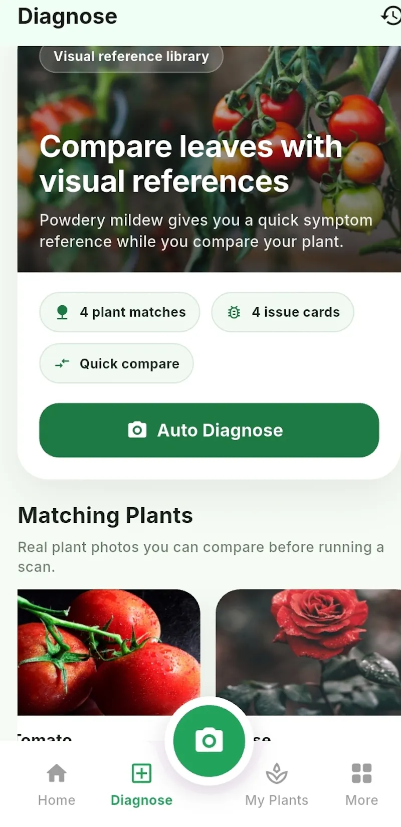Leafsnap AI screenshot 2