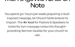 Church Note media 1