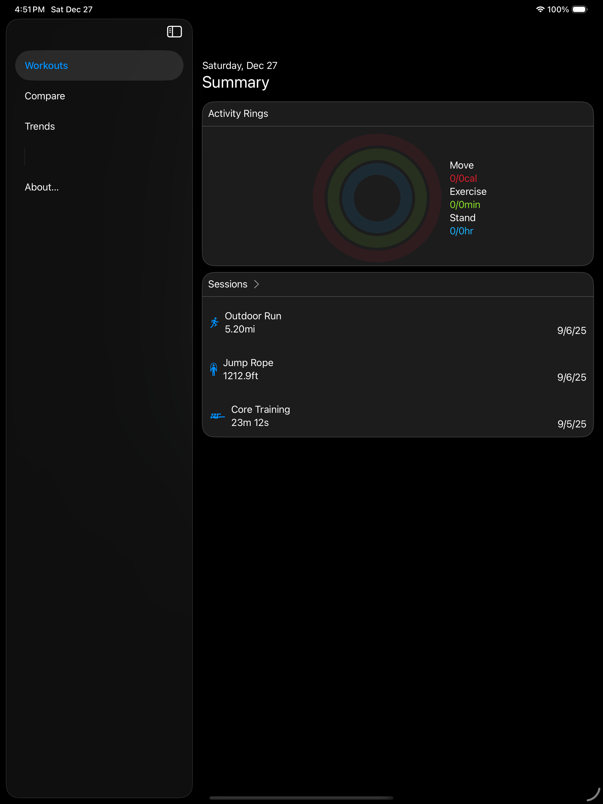 RunRecap for iPad gallery image