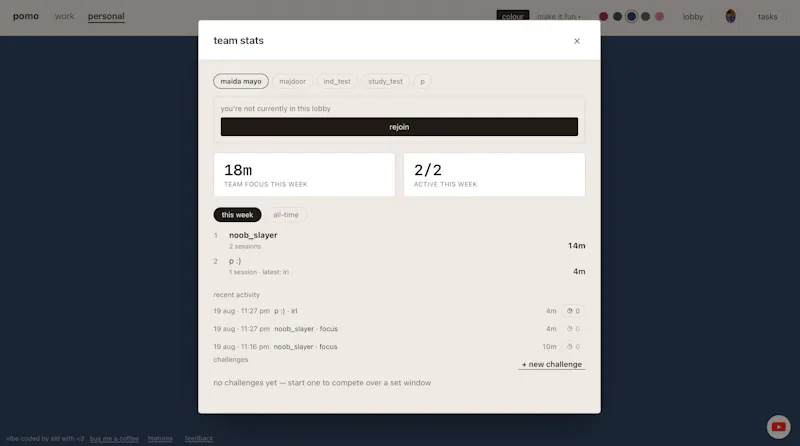 pomo screenshot 2