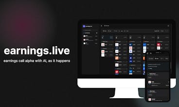 earnings.live gallery image