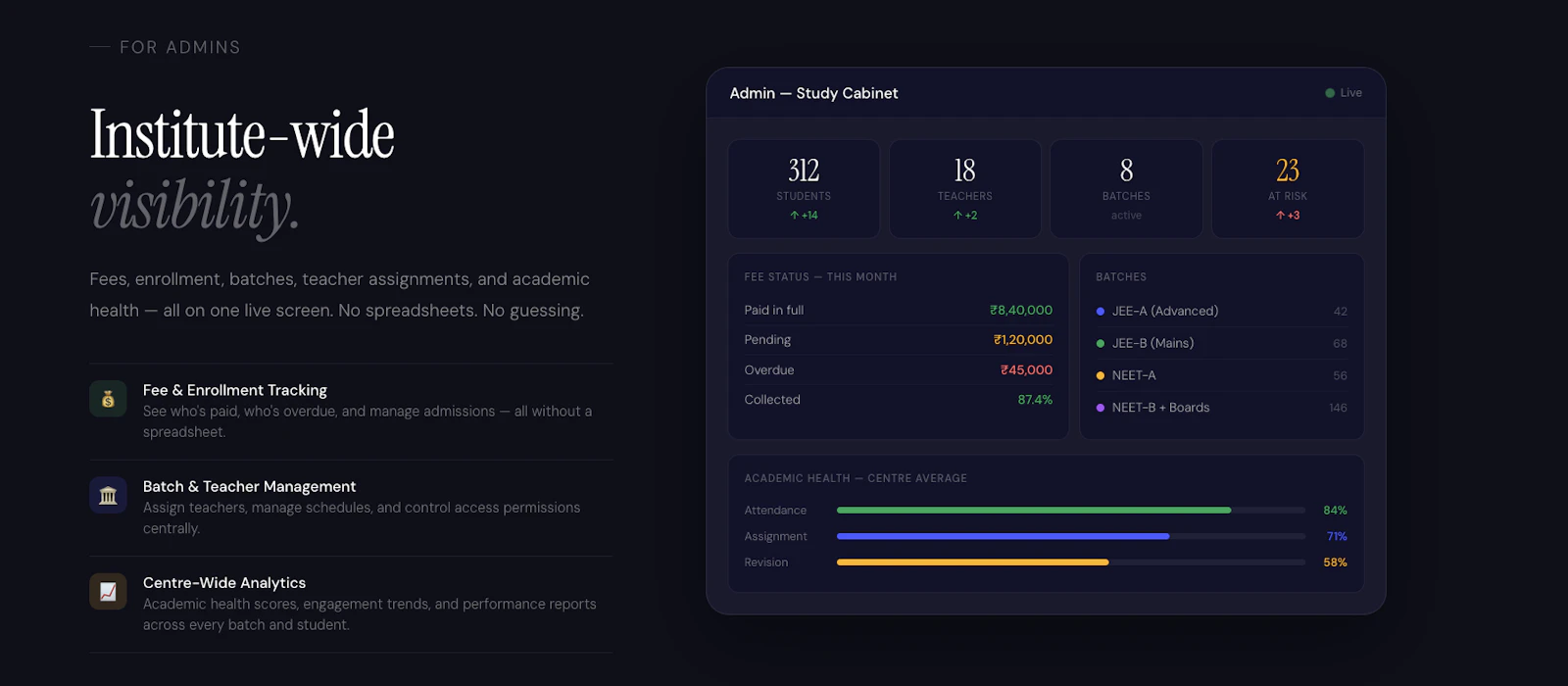 Study Cabinet screenshot 2