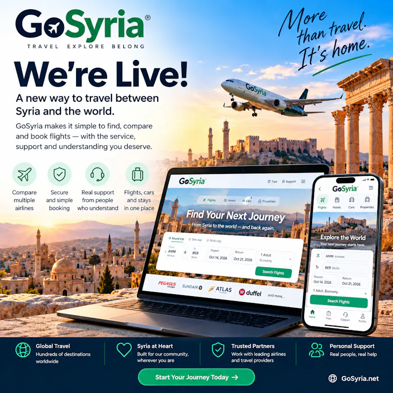  WE'RE LAUNCHING GOSYRIA.NET! screenshot 1