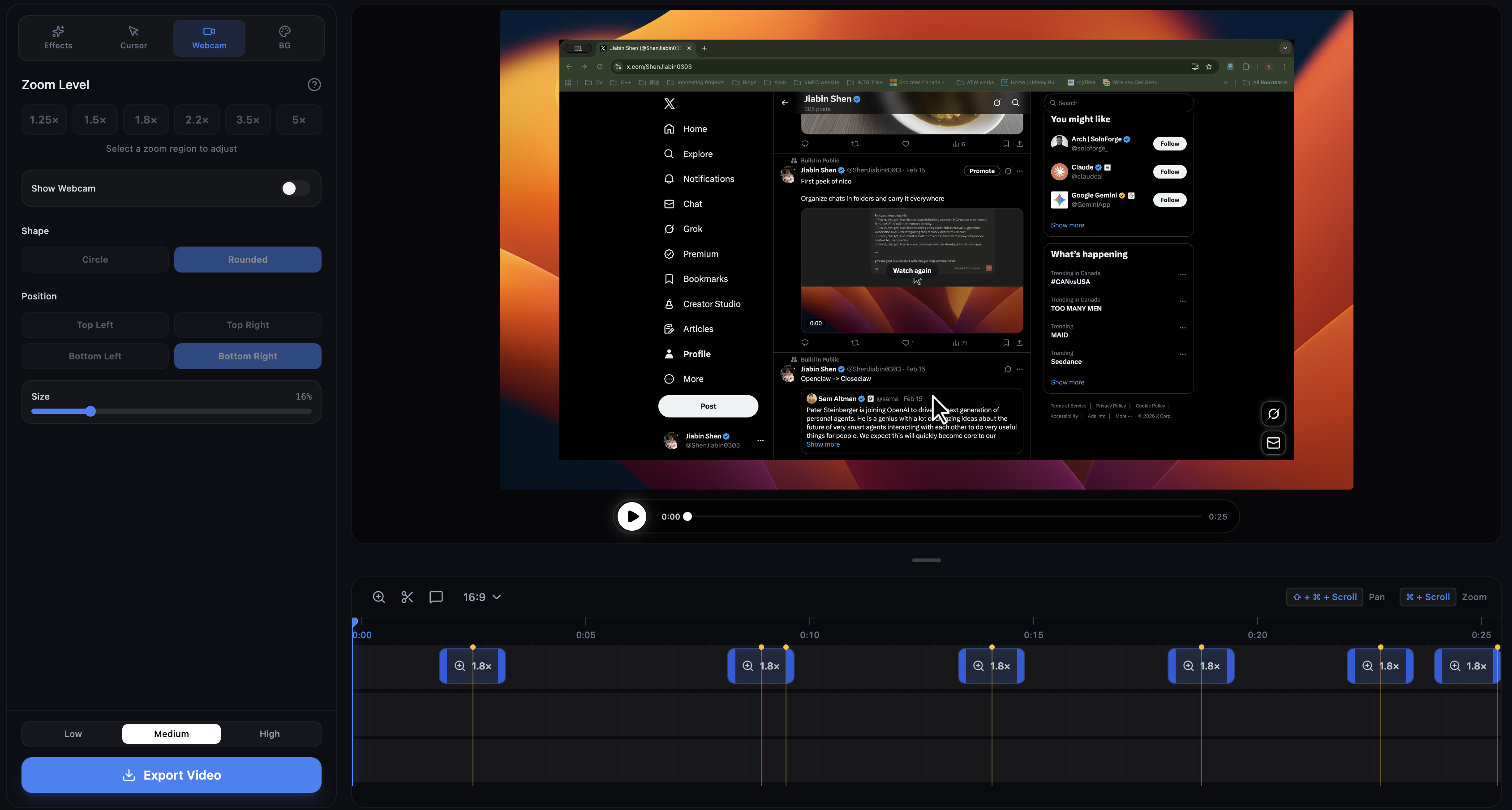 ScreenBuddy - Main product screenshot demonstrating key features and user interface